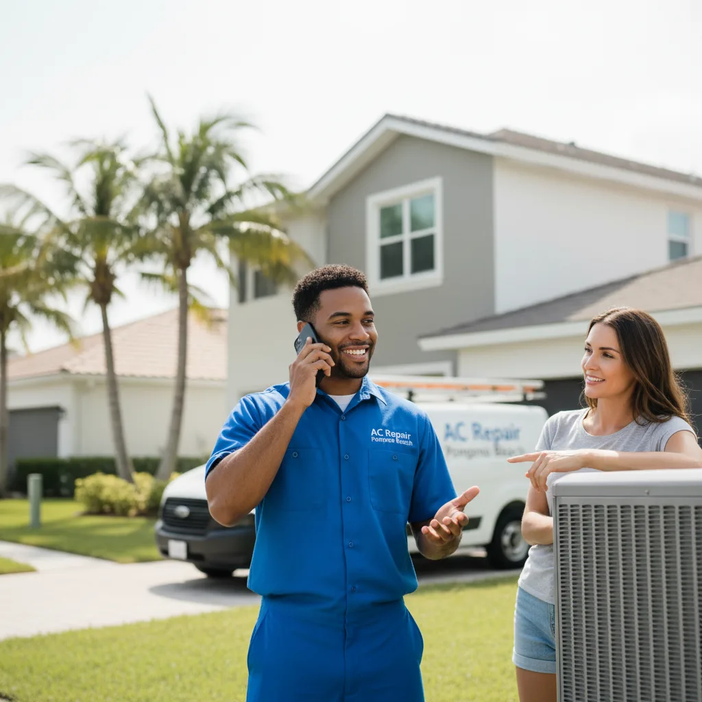 AC Repair Pompano Beach customer support in Newfield